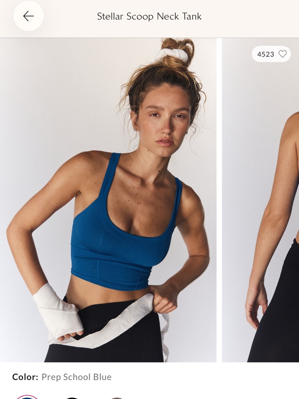 Free People Stellar Scoop Neck Tank